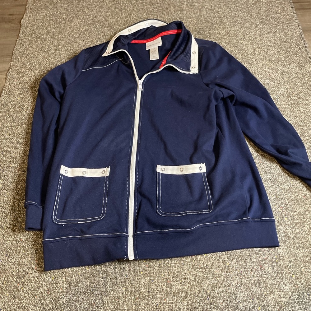 Navy blue sweater